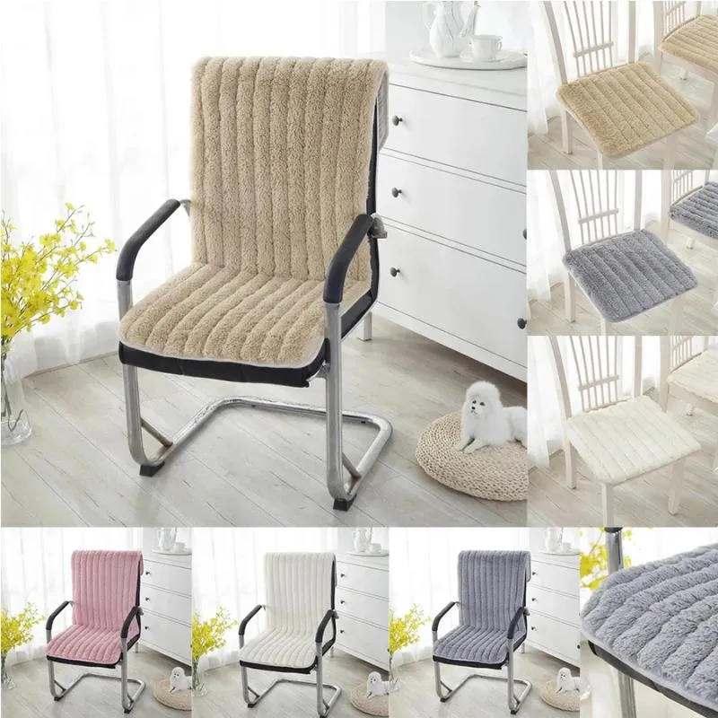 Pillow Winter Plush Integrated Table Chair S Covers Office Chairs Garden Balcony Lounge Seating Sofa Mattress