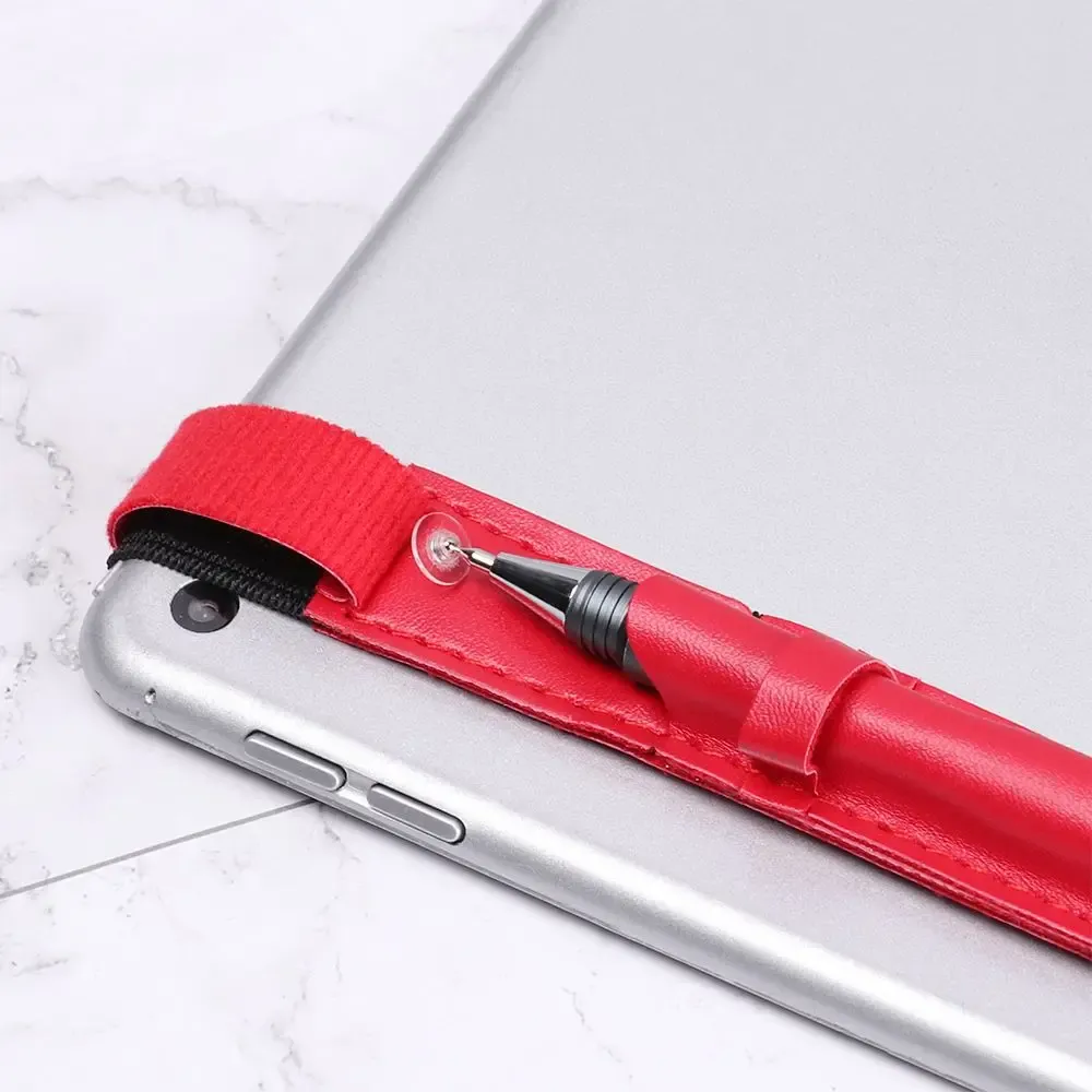 Étui de protection en cuir pour le stylo à écran tactile capacitif Couvrette de stylo Tablet Paute de protection Porte-stylo pour iPad Pen 5 Couleurs
