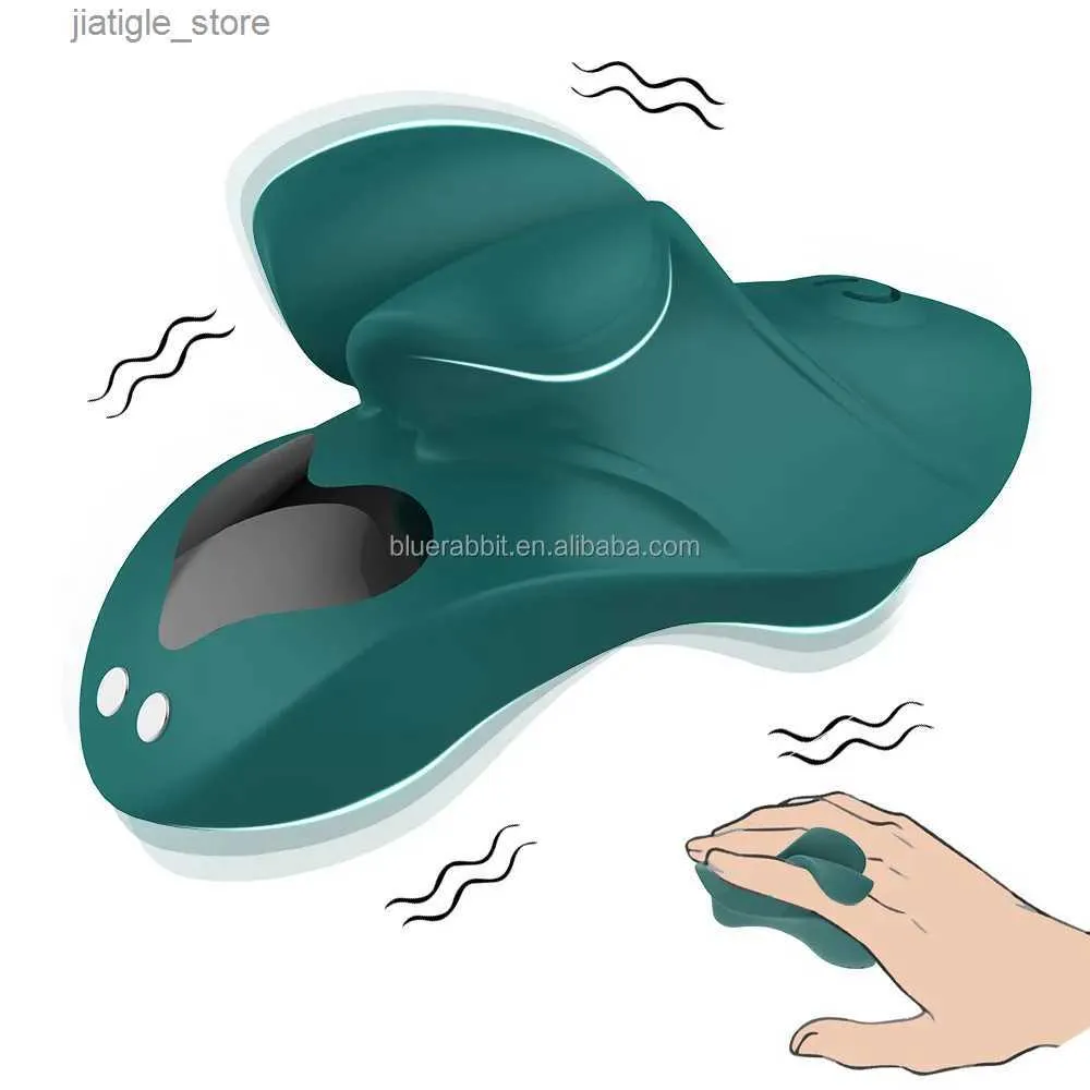 Altri oggetti di bellezza per la salute che flirtano i vibratori di dito all'ingrosso stimolatore clitoride vibrante G spot mini vibratore di dito per donne y240402