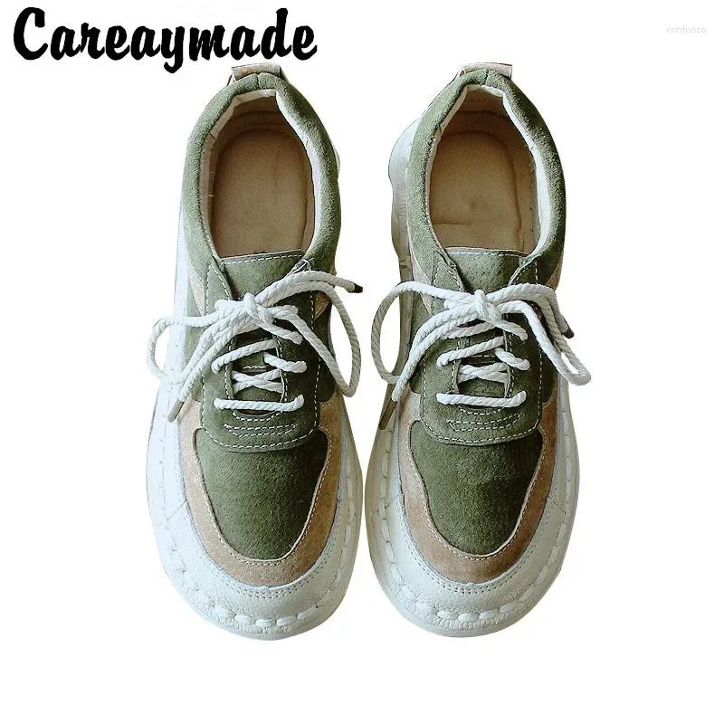 Casual Shoes Careaymade-Originally Mori Low-Up Soft-soled Leisure Literature And Art Retro Single Simple Student Shoe