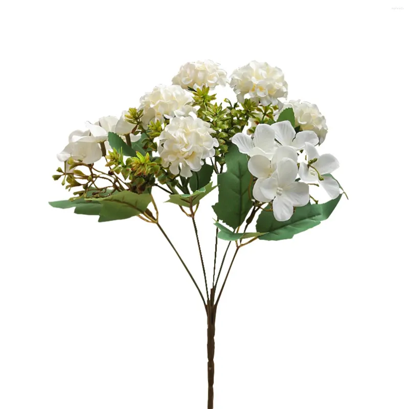 Decorative Flowers 30cm Simulated Hydrangea Plastic Multicolor Artificial Ball Multipurpose Flower For Wedding Birthday Party