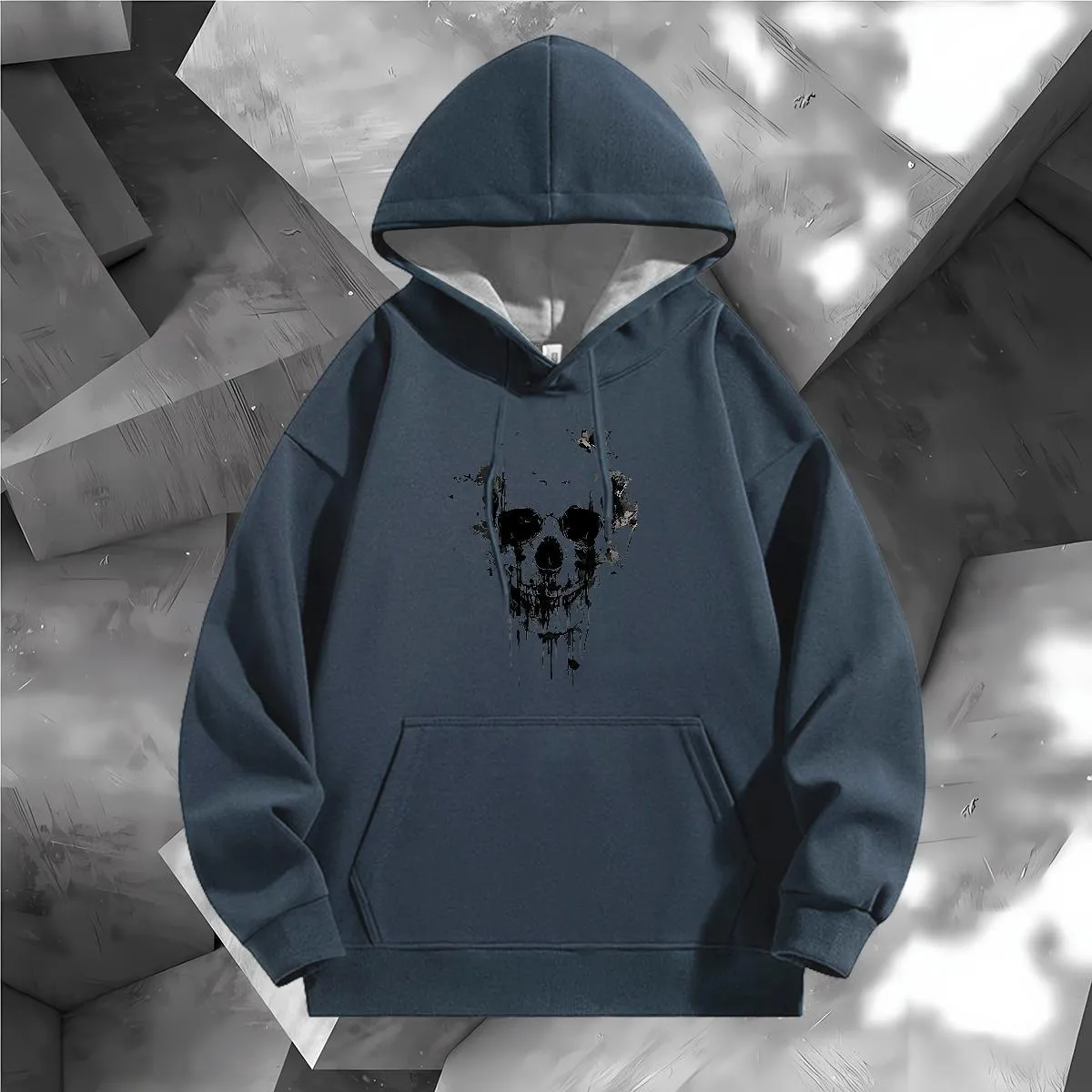 Sudadera Con Capucha Casual Para Hombres: Vellón Transpirable