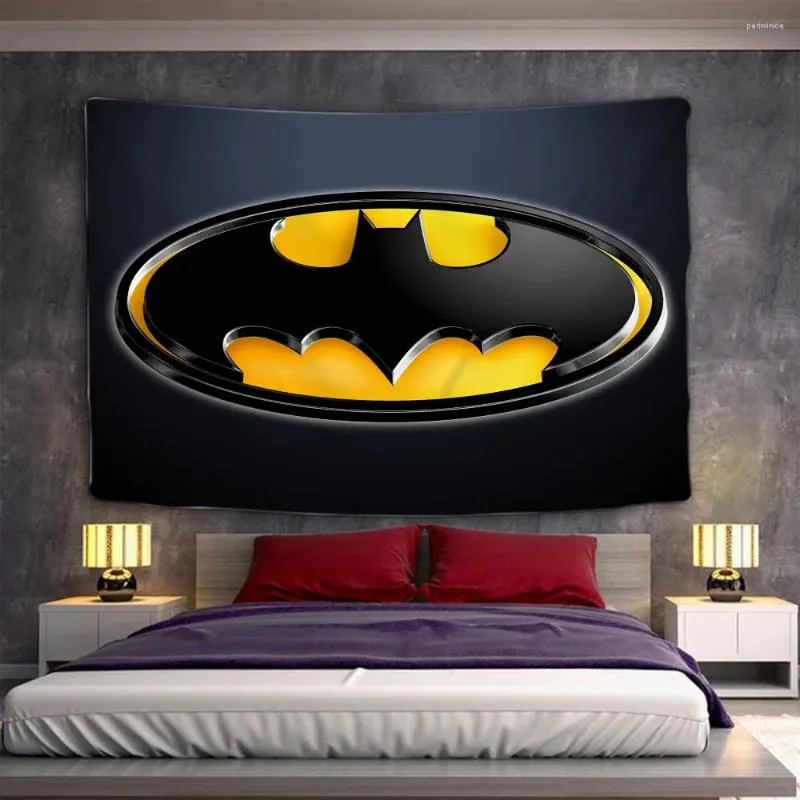 Arazzi Batman Decorazione Decorazioni per la casa per camera da letto Arazzo personalizzato Appeso a parete Decori per camera Arazzi estetici Decor Art