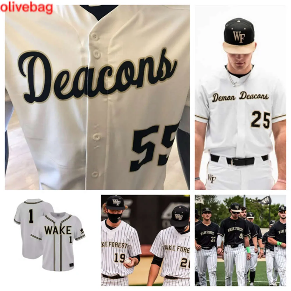 WAKE FOREST 4番 ユニフォーム New Wake Forest Baseball Uniform — UNISWAG
