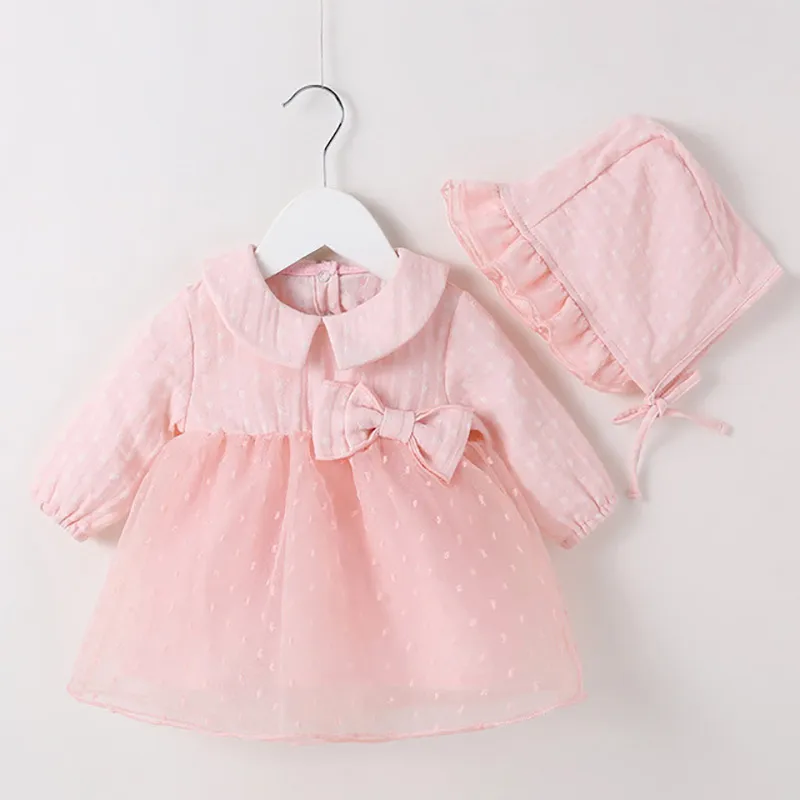 Robe de 1 an robe princesse filles vêtements d'automne jupe bébé coton fille fille trésor vêtements pour enfants bébé fille robe