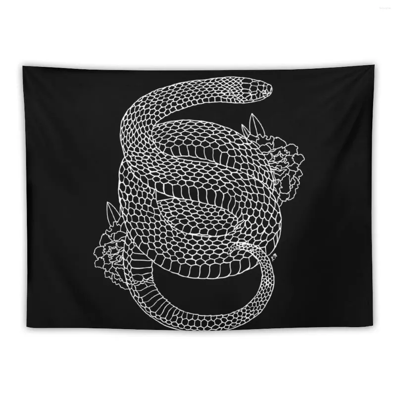 Tapestries Le Serpent Tapestry Bathroom Decor Decorative Wall Mural Decoration Room