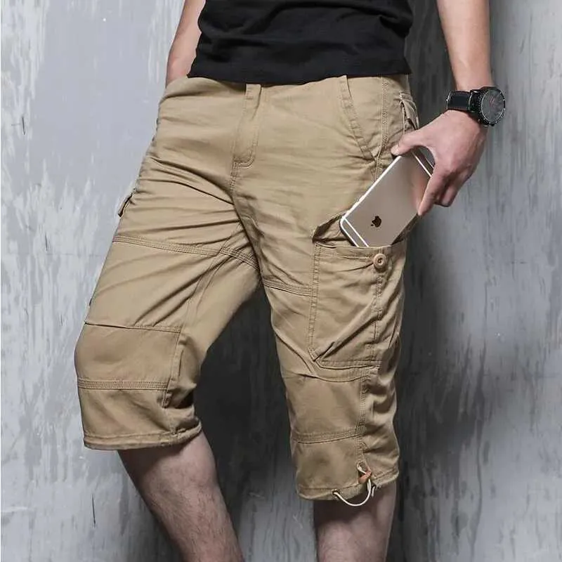 Mäns shorts högkvalitativa heta säljer sommarmens militära varor arbete och fritid berda män shorts mode full set militär soldat plus size s-5xlc240402