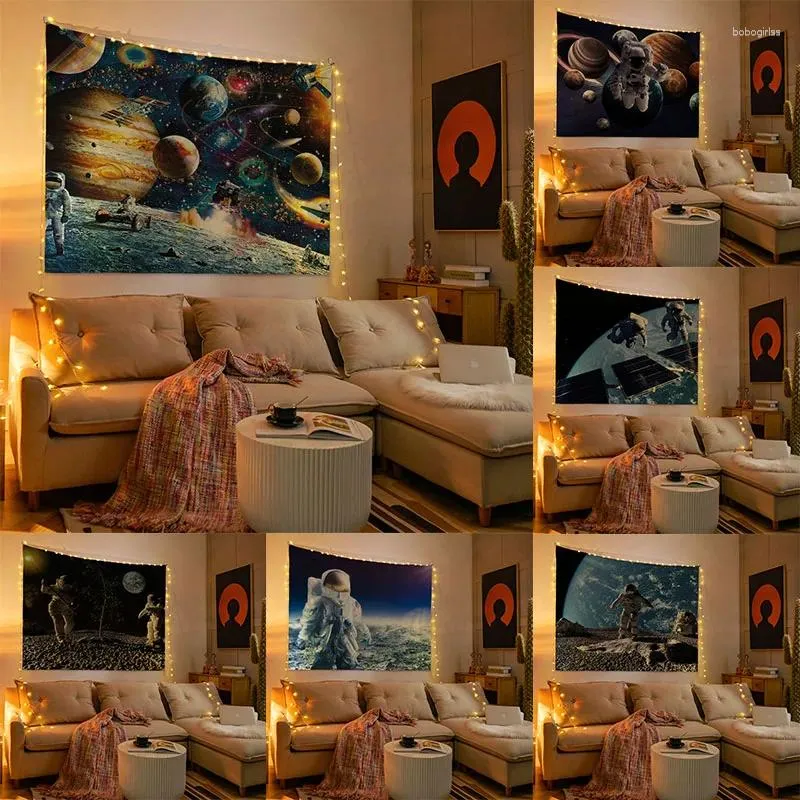 Tapestries Tapestry Home Bedroom Art Decor Sci-fi Space Travel Hanging Wall Background Cloth