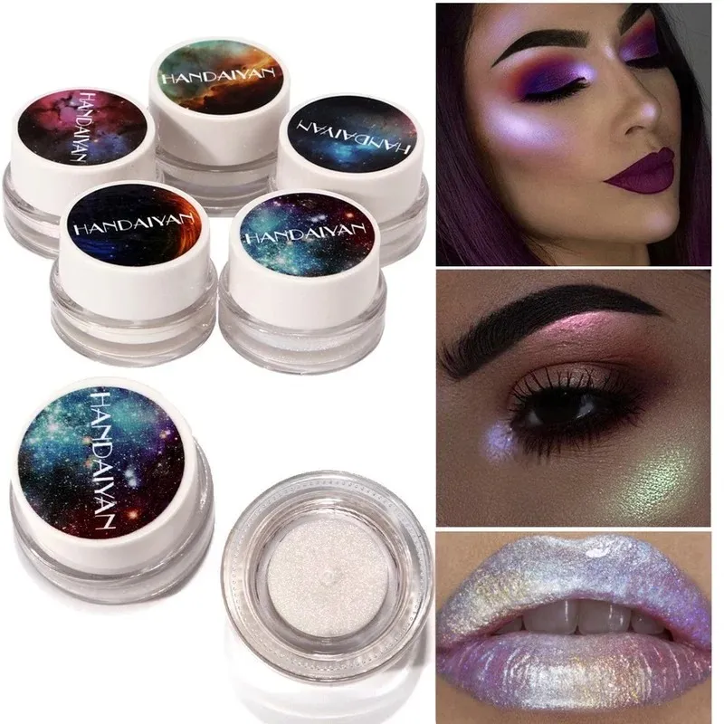 Glitter Multichrome Lidschatten Gel Duochrome Shimmer Flakes Lidschatten Neue Chameleon Shadows Augen Make-up Marke Cosmetics