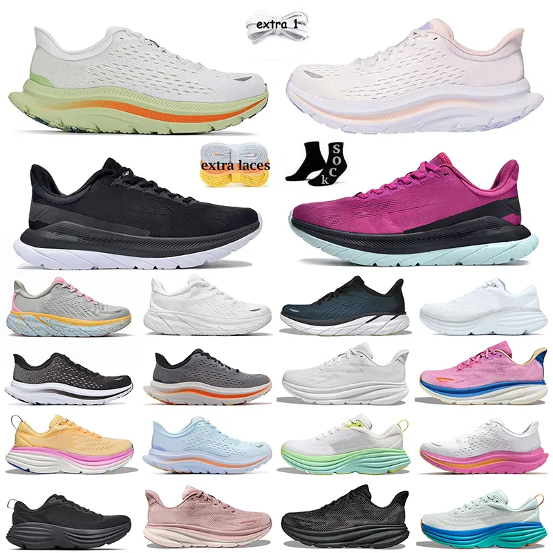 Bondi Hokass 8 Laufschuhe Clifton 8 9 Shock Free People Lanc De Blanc Fiesta Song Hok One Pink Foam Runners Sneakers Cloud Trainer für Damen und Herren