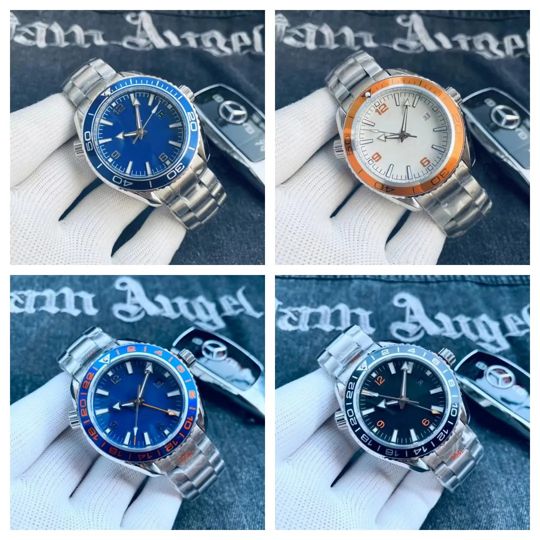 Luxury Men Watch Designer Watch Men Automatic Mechanical Watch High Quality 44MM Stainless Steel Rubber Belt Sapphire Waterproof Watch Classic Women Watch