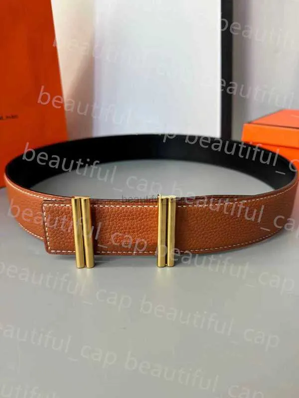 Cintura da uomo di design da uomo Classica pelle Togo da donna abbinata a hardware in acciaio inossidabile Cintura in pelle di moda classica Larghezza 38 mm G-B92802