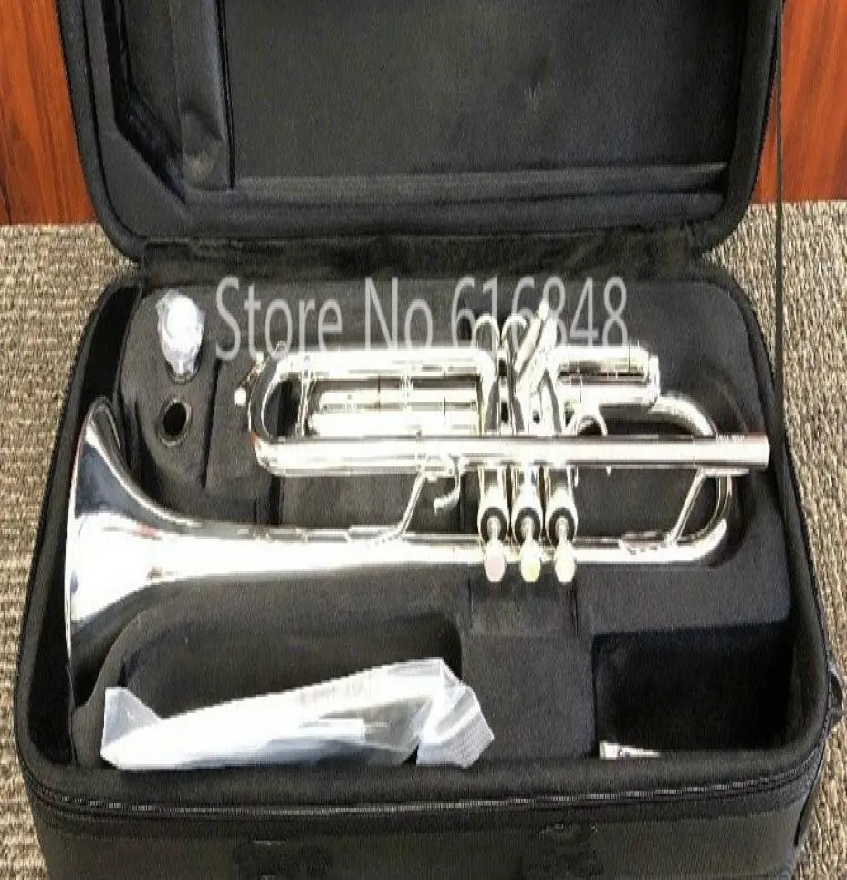 Jupiter JTR1100 High Quality Brass Silver Plated Bb Trumpet New Arrival Musical Instrument Pearl Button With Mouthpiece And Case6861717