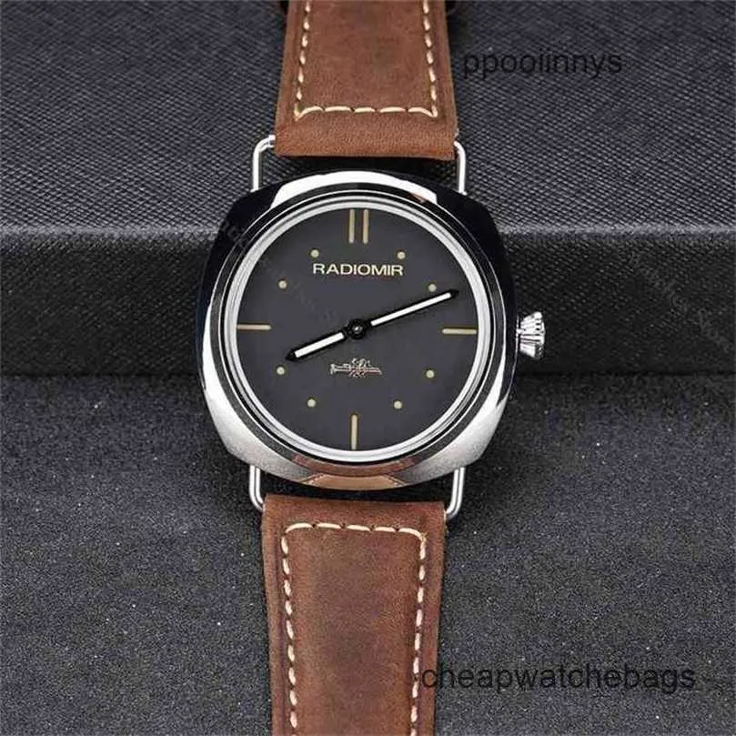 Paneraiss Men's Wrist Watches Automatic Swiss Watch Men Es Best Edition Lumed S.l.c Dial Leather Strap Automatic Waterproof Wris WN-1ZYG