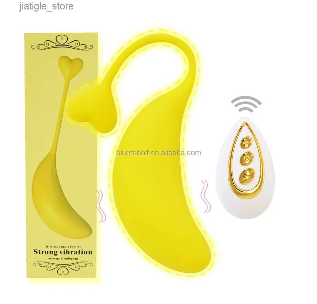 Andere gezondheidsschoonheidsartikelen Banaan vorm fruit vibrators groothandel jump slipjes vibrators Remote Control S groentevwaraten Y240402