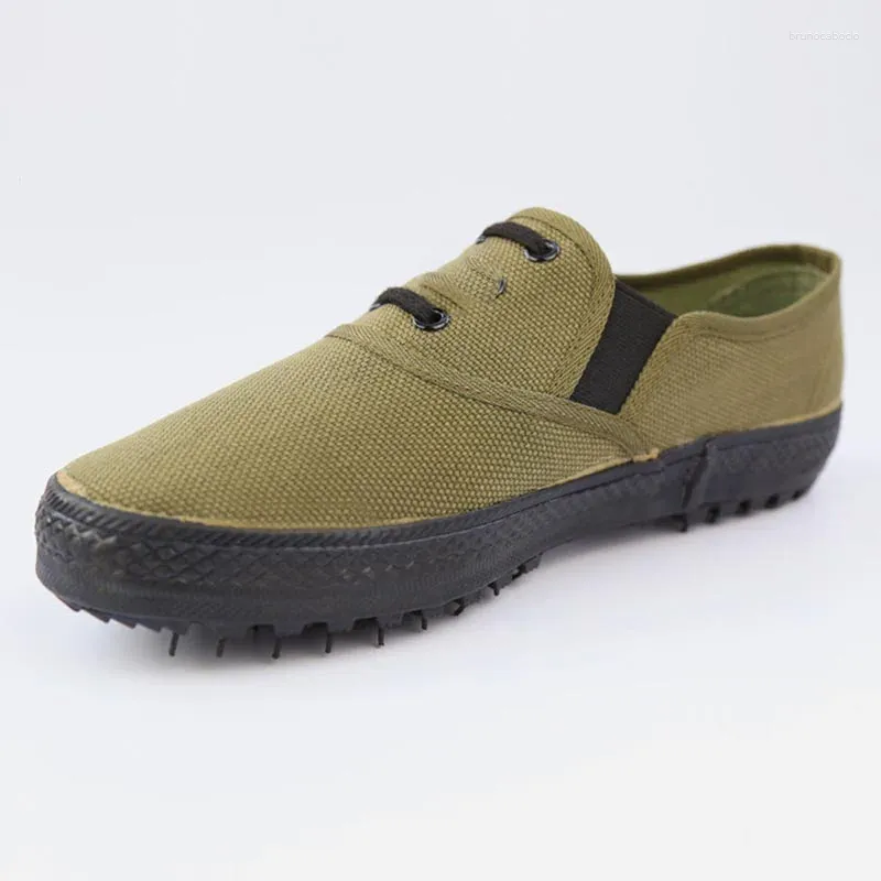 Прогулочная обувь, тканевая обувь для пожилых людей, все зеленые парусиновые мужские кроссовки, летняя и весенняя дышащая обувь на низком каблуке, хорошее качество