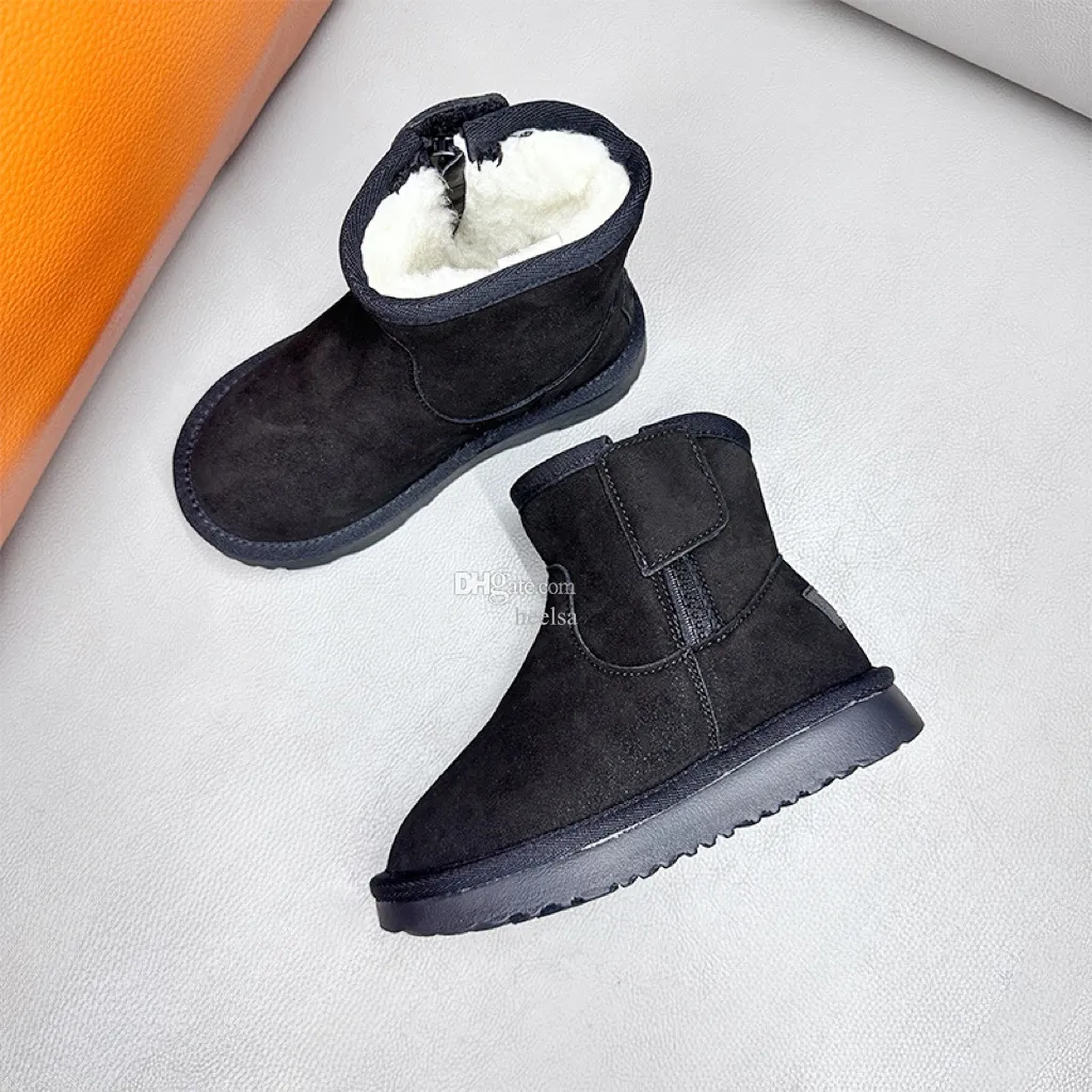 kids shoes designer Classic mini snow boots Australia girl children youth boy warm boot winter size 28-37 09lk#_voghion.com