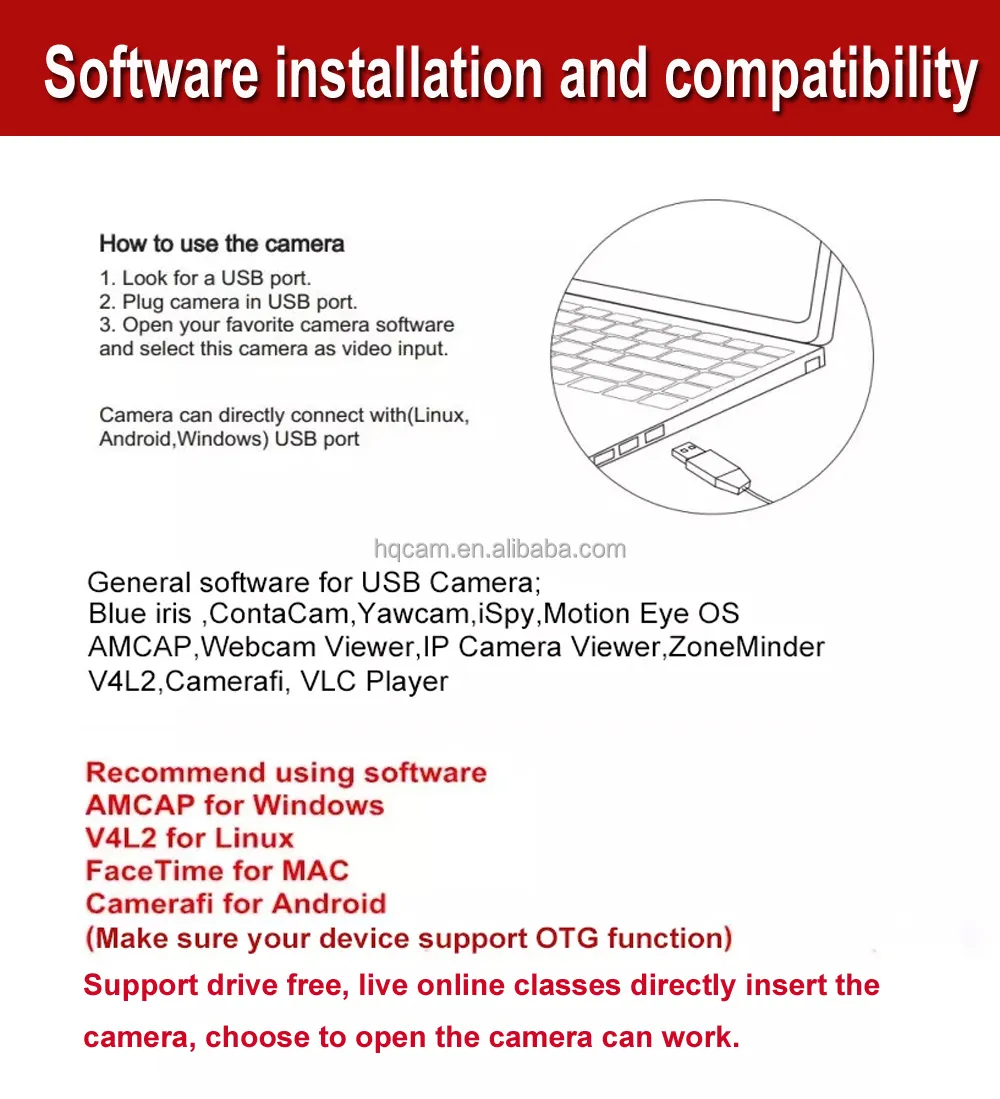 Computer Usb Camera With Stand DHgate.com:1080P USB Webcam with Flexible Cable & Adjustable Mini Metal ...