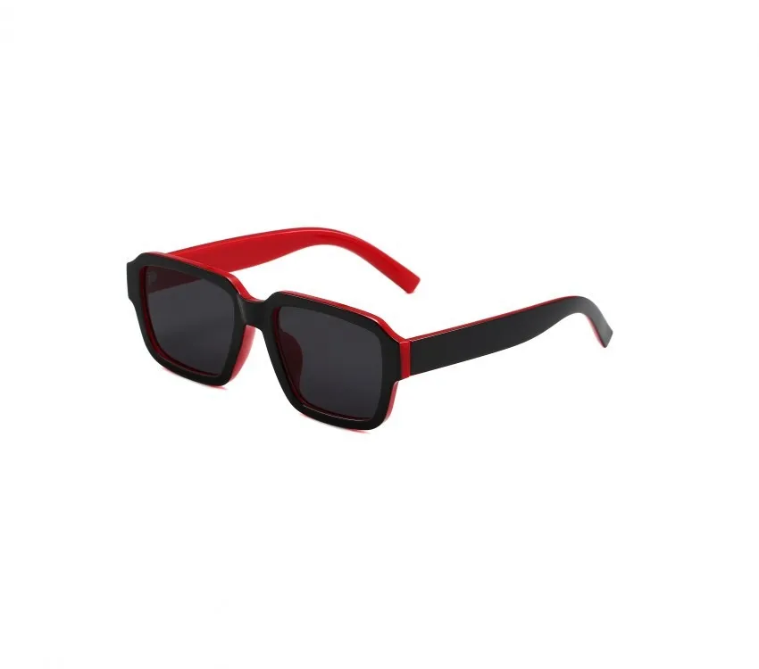 lunettes de soleil de marque pour femmes lunettes de soleil de créateur pour hommes 23 dames de mode Europe et Amérique lunettes de soleil à grande monture lunettes de protection solaire de pêche livraison gratuite noir rouge