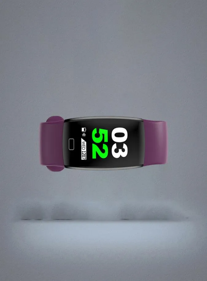 F64 Akıllı Bilezik Kan Oxygen Boold Basınç Kalp Hızı Monitörü Bilek saati GPS Su Geçirmez Fitness Tracker Iphone3887396 için Akıllı Saat