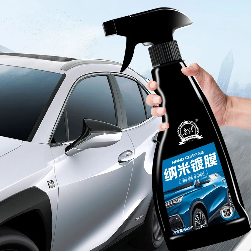 9H Ceramic Coating Nano Wax Spray for Car Paint, Glass, Windshield ...