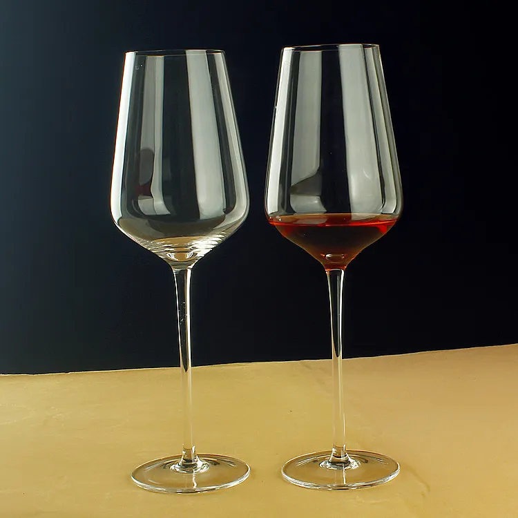 Verre à vin rouge en cristal rouge Verre de vin à vin 6 coffret cadeau Cadeau cadeau Gift Factory Logo
