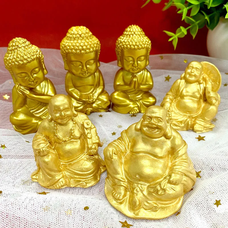 thumbnail image 2 of Vairocana Buddha Candle Silicone Mold Handcrafted 2 of 14