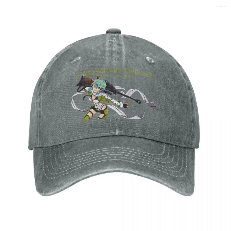 Casquettes de balle Sinon Asada Cowboy Hat Vintage Cap Militaire Homme Personnalisé Pour Femmes Hommes