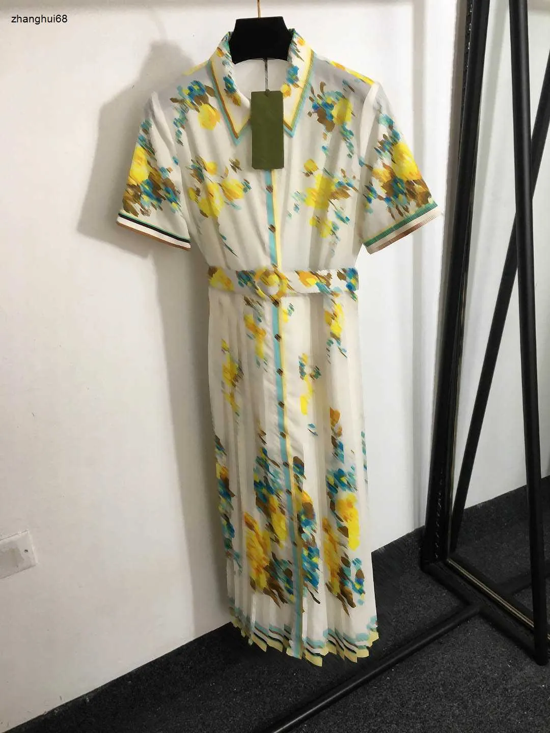 knee length dresses for ladies Patricia Kaftan Mint Mint