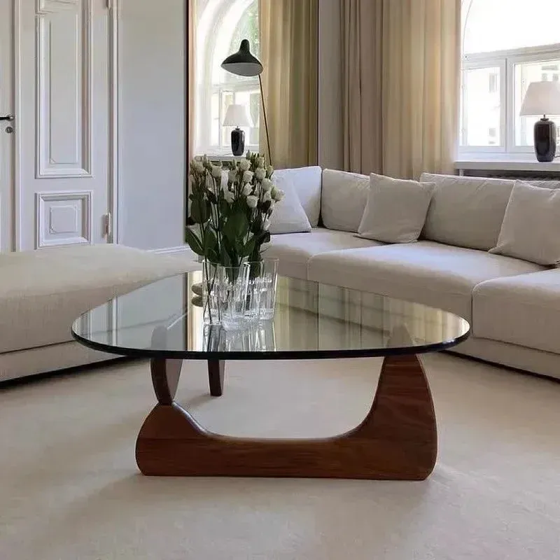 Nordic Tempered Glass Coffee Tables Transparent From Ddmyfriend