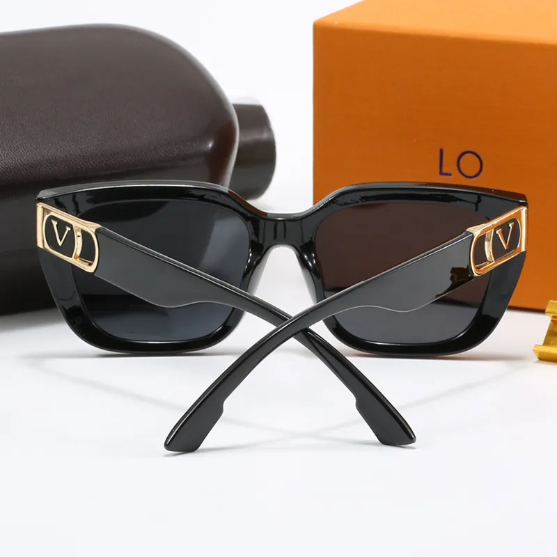 Designer sunglasses luxury sunglasses for women Travel photography trend men gift glasses Beach shading UV protection polarized glasses with box nice