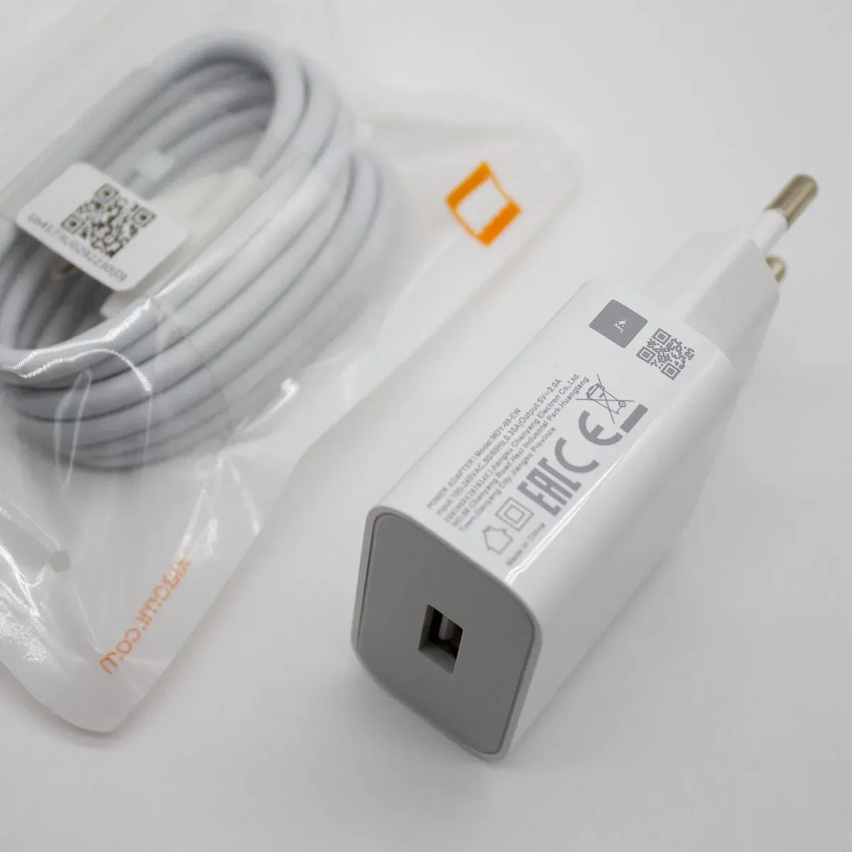 Xiaomi Charger 10W, 5V 2A Micro USB Type C Cable For MI