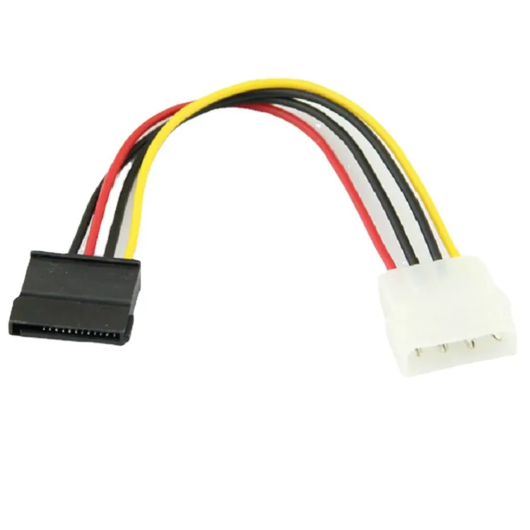 Serial optical drive hard disk SATA power cord to D-type 4-pin SATA to IDE computer chassis internal patch cord