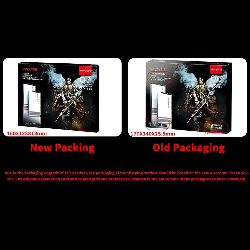 Asgard 32/3600MHz RGB Polar White Overclocking DDR4 Gaming Memory RAM ...