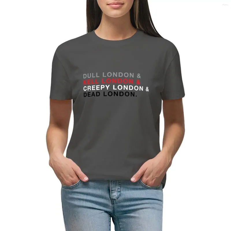 Polos pour femmes Shades of Magic Londons T-shirt Graphics Lady Vêtements Plus Taille Tops Robe blanche pour les femmes sexy