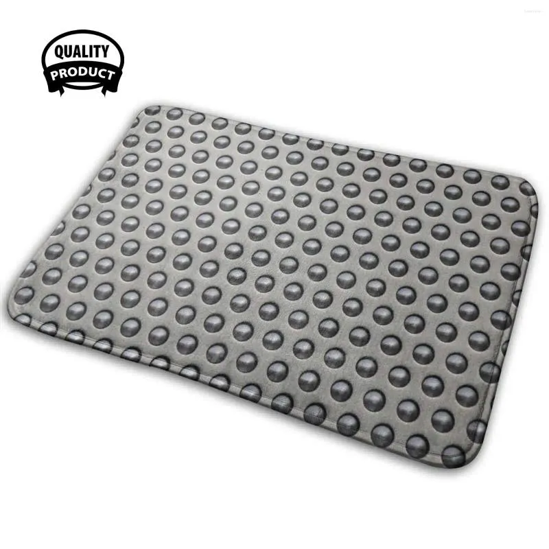 Tapis en acier métal Texture motif 3D articles ménagers tapis tapis tapis coussin noir carbone brutal tendance visage homme fer