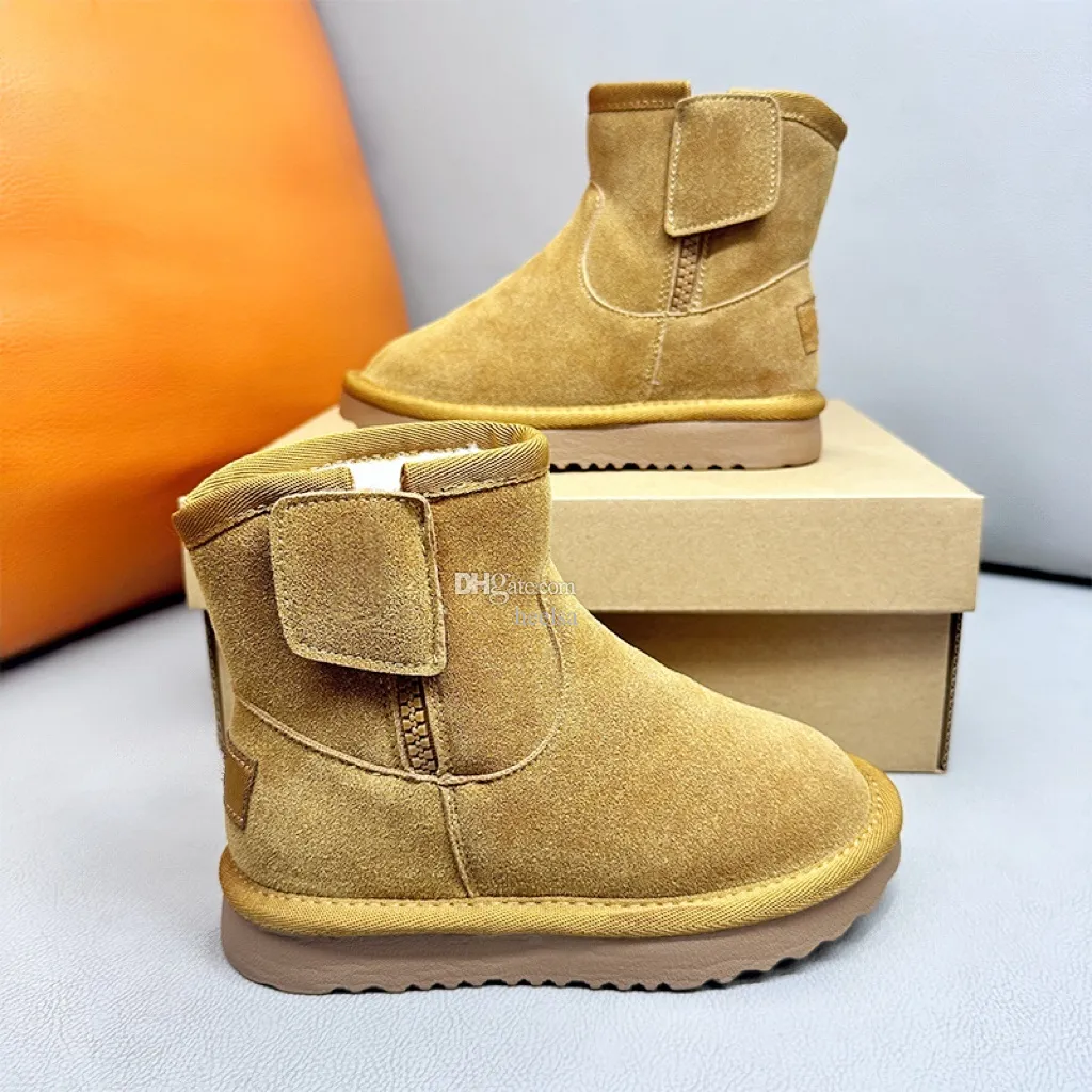 kids shoes designer Classic mini snow boots Australia girl children youth boy warm boot winter size 28-37 09lk#_voghion.com