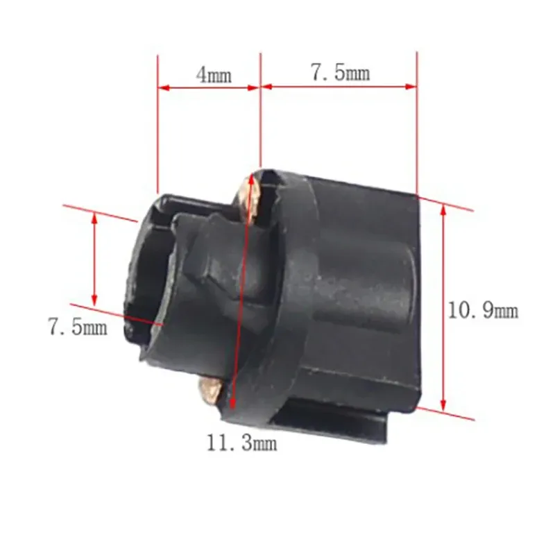 E27 Ceramic Screw Base Round LED Light Bulb Lamp Socket Holder Adapter Metal Lamp Holder With Wire Black 1 Xe27 Lamp Holder Black