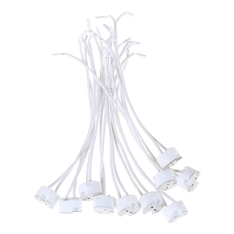 Dhgate mr16 gu5 3 base socket wire connector led ceramic lamp