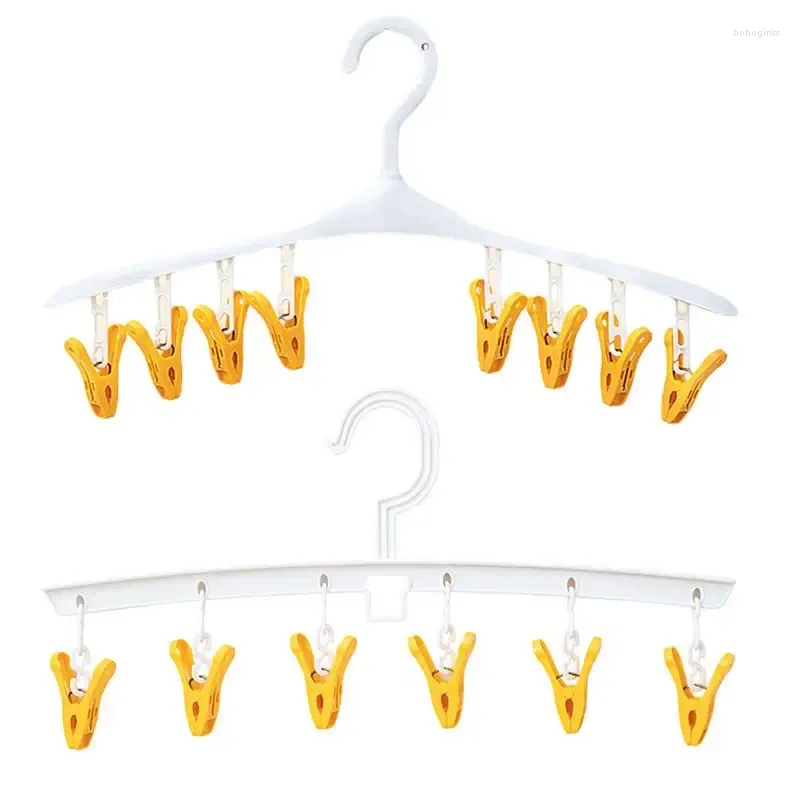 Cintres gain de place vêtements séchage cintre avec pince coupe-vent support multifonction sous-vêtements chaussette linge suspendu