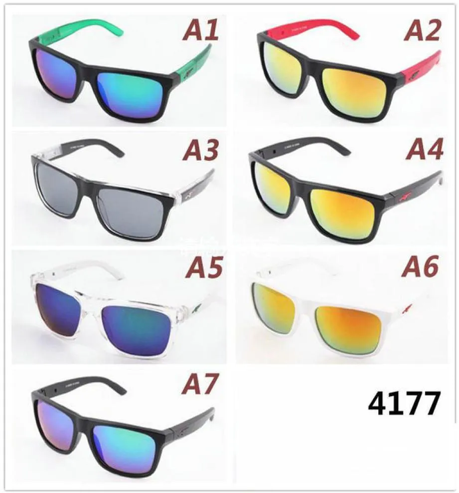 Retail Outdoor Eyewear Arnette 4177 Fashion Cycling Outdoor Sports Solglasögon Ben Borttagbara färgglada sportsolglasögon UV4002223593