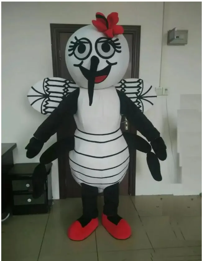 Adult Mosquito Mascot Costume - Funny Cartoon Outfit, Halloween ...