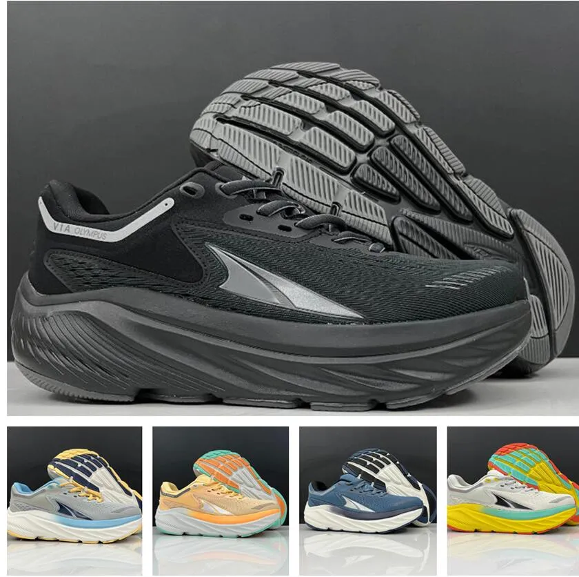 OLYMPUS ALTRA Road Casual Running VIA Schoenen Dames Designer Altras Heren Trainers Sneakers Casual schoenen dames Runners Zwart Heren Maat 36-47