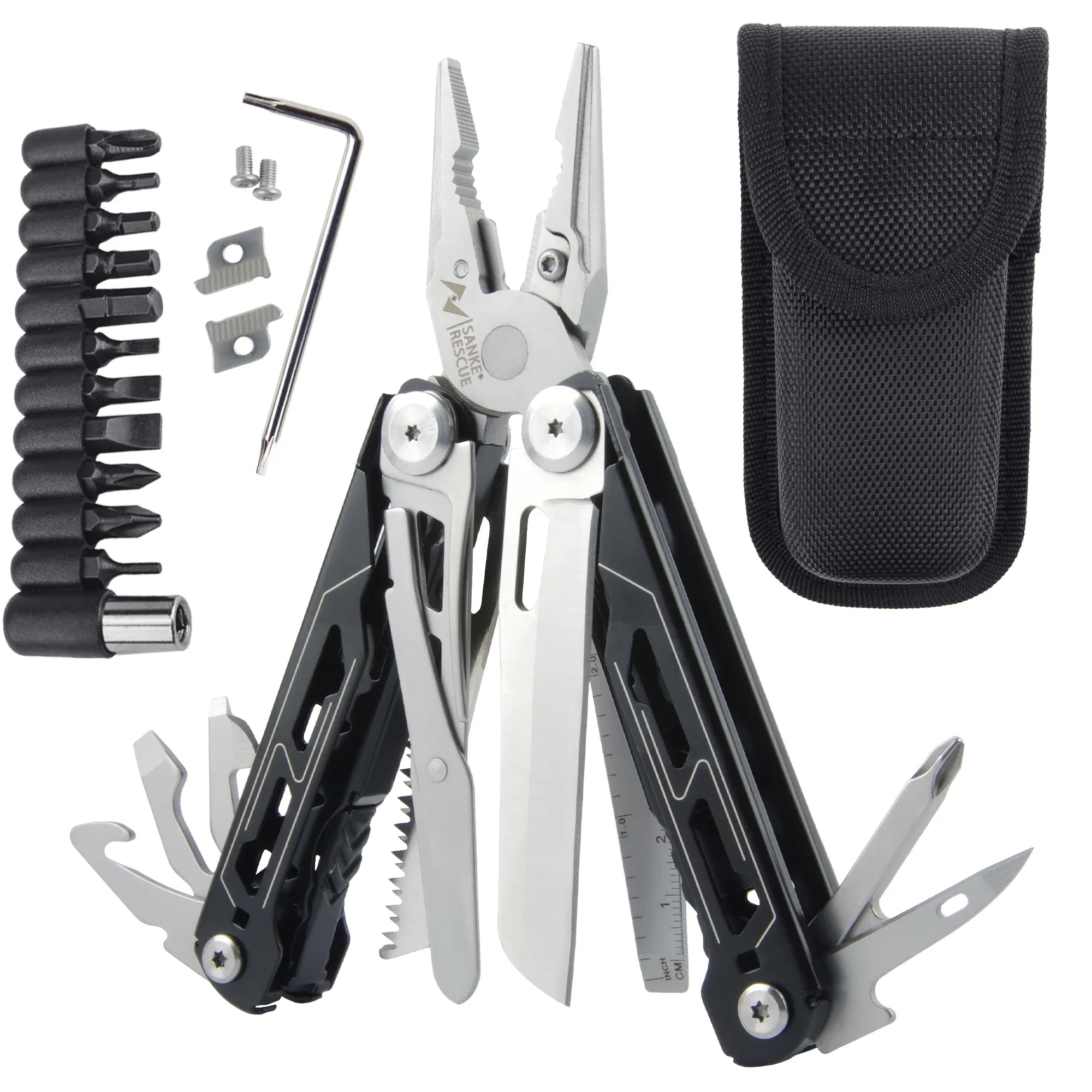 Tools de survie outils multiples multiples pinces knipex et tournevis électricien multitool automatique Pick à main comme travail professionnel lei