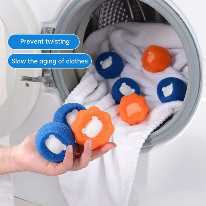 Doodadeals® - Boules De Lavage Anti-peluches Pour Machine à Laver - Attrape- Cheveux