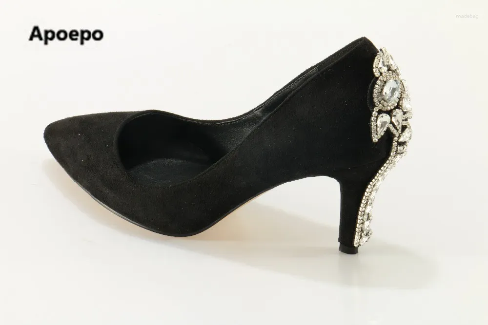 Sukienka Buty sprzedające markę Mary Jane Black Bling High Heels Pumps Kobiety kryształ zapatos mujer hochzeit schuhe broń