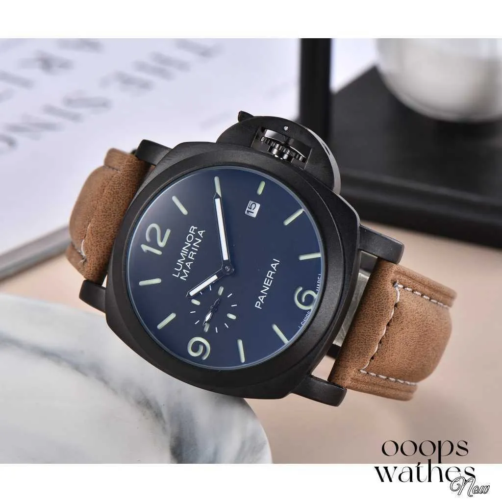 Designer Watch Watch for Men Mechanical Automatic Chronograph Men Transparent Machine Leather Waterproof Arvurs Wengss