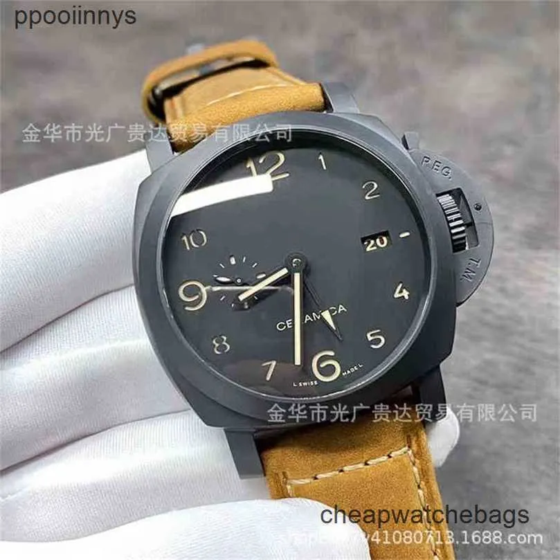 Paneraiss DEISGN Movement Watches Luminous Machine Watch Fashion Leisure Luminous Waterproof Wristwatches Stainless steel Automatic High Quality WN-J552