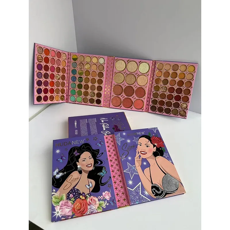 Тень Новое прибытие Stity Selena Makeup Palettes 53colors 117 Colors Laving Lasting High Pigment Teads Sombra de Ojos