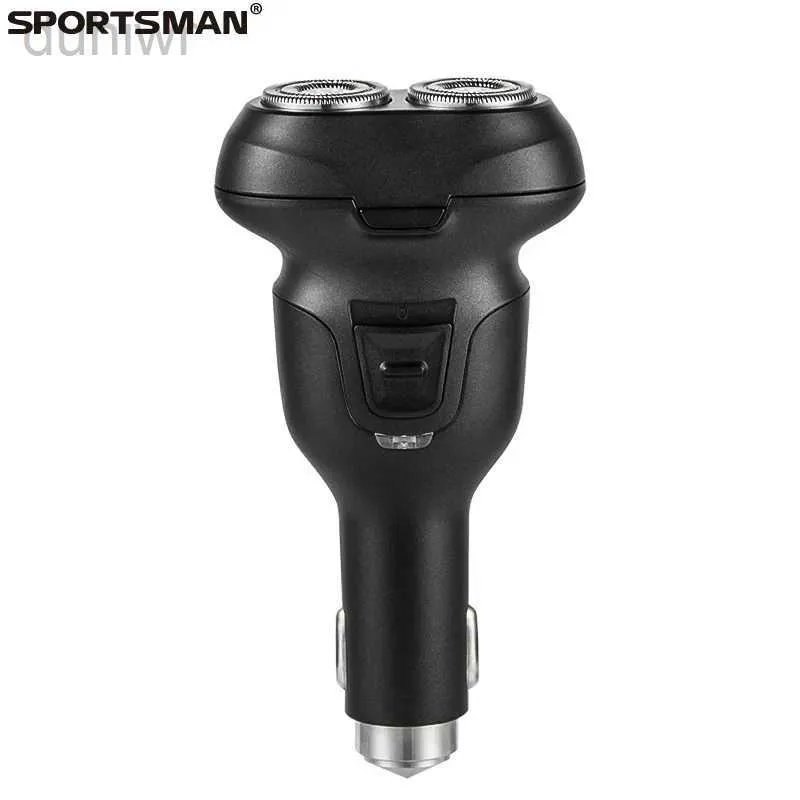 Electric Shavers Sportsman Car Charger Shaver Twin Blade Razor Vehicle-Moned Safety Hammer Man Machine 12-24V 2442